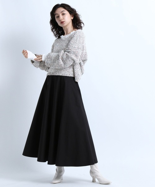 eL（エル）の「【eL】3G Colorful Nep Pullover/264753（ニット/セーター・レディース・ホワイト系その他/ホワイト×ブラック/パープル系その他・FREE）」の17枚目の写真