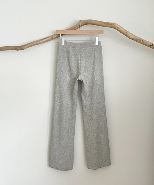 CANAL JEAN（キャナルジーン）の「RED CHOP WORKS(レッドチョップワークス) NEWリブストレッチパンツ（その他パンツ・レディース・ブラック/パープル/イエロー/オレンジ/ヘザーグレー/アイボリー/レッド/ネイビー・38/36）」の22枚目の写真