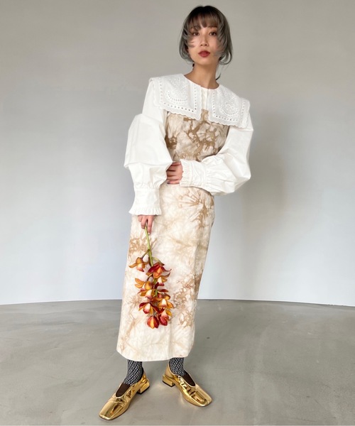 SANSeLF（サンセルフ）の「【SANSeLF】glitter tights　sana22s001（タイツ/ストッキング・レディース・ゴールド/ブラック・FREE）」の5枚目の写真