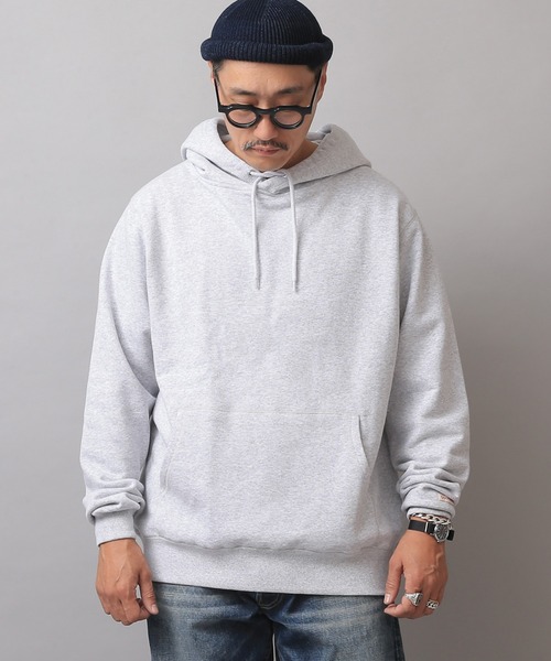 WAIPER.inc(ワイパーインク)の「Goodwear グッドウェア USAコットン 2W7-0519 フードパーカー(パーカー・メンズ・ブラック/ベージュ/カーキ/杢グレー/オフホワイト/ネイビー・M/L/XL/S)」の3枚目の写真