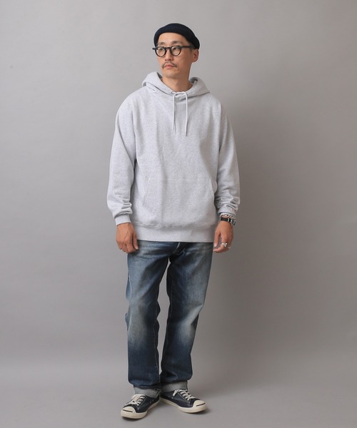 WAIPER.inc(ワイパーインク)の「Goodwear グッドウェア USAコットン 2W7-0519 フードパーカー(パーカー・メンズ・ブラック/ベージュ/カーキ/杢グレー/オフホワイト/ネイビー・M/L/XL/S)」の13枚目の写真