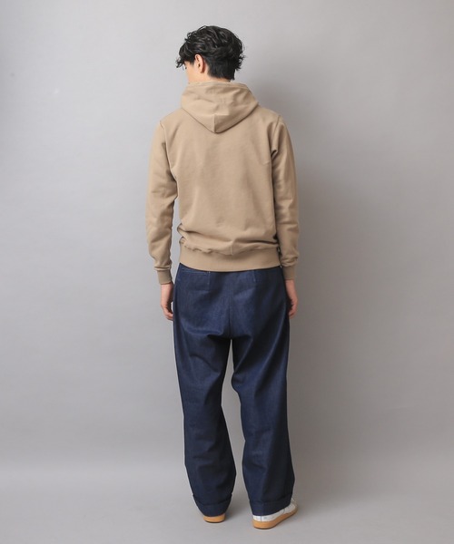 WAIPER.inc(ワイパーインク)の「Goodwear グッドウェア USAコットン 2W7-0519 フードパーカー(パーカー・メンズ・ブラック/ベージュ/カーキ/杢グレー/オフホワイト/ネイビー・M/L/XL/S)」の17枚目の写真