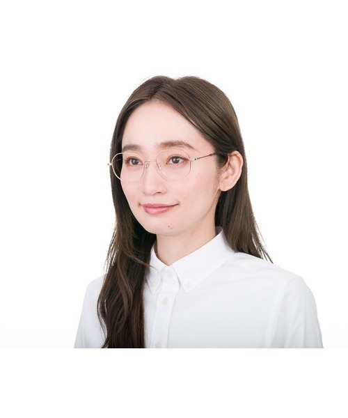 Zoff（ゾフ）の「オクタゴン型 めがね｜Zoff CLASSIC（メガネ・レディース・ブラック/ピンク/シルバー/ゴールド・FREE）」の18枚目の写真