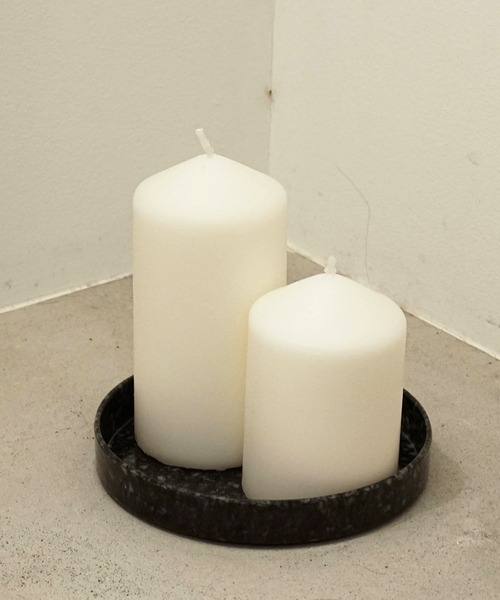 HIGHTIDE（ハイタイド）の「Marbled Melamine Tray マーブル メラミン サークルデスクトレイ トレー（収納グッズ・レディース・アイボリー/グレー/ブラック/ネイビー/ダークグリーン/マスタード・FREE）」の14枚目の写真