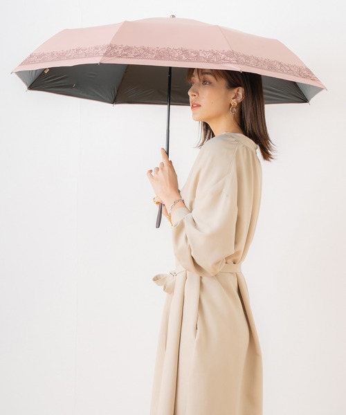 完全遮光 UVカット100% 日傘 晴雨兼用 makez.マケズ 折りたたみ