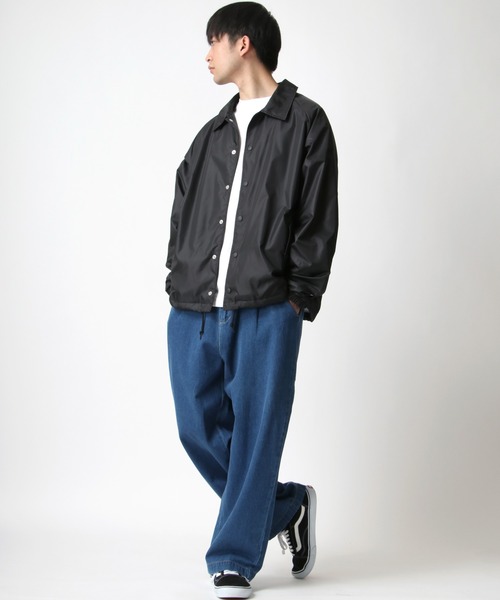 Champion(チャンピオン)の「Champion/チャンピオン COACH JACKET/コーチジャケット(ナイロンジャケット・メンズ・ブラック/ネイビー/ダークグレー/アーミー・M/L/XL)」の9枚目の写真