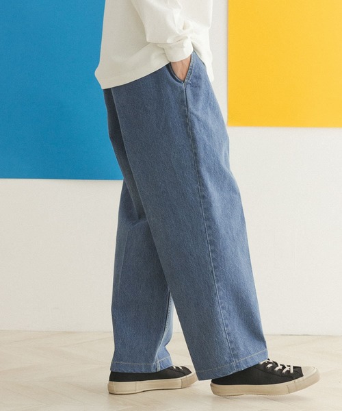 FORK&SPOON(フォークアンドスプーン)の「FORK&SPOON ペグトップデニムパンツ(デニムパンツ・メンズ・ワンウォッシュ/ブルー系その他・4/5)」の13枚目の写真