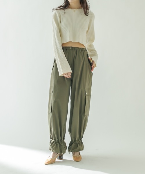 mystic(ミスティック)の「BIGBILL別注 フライトパンツ(その他パンツ・レディース・ベージュ/カーキ・FREE)」の3枚目の写真