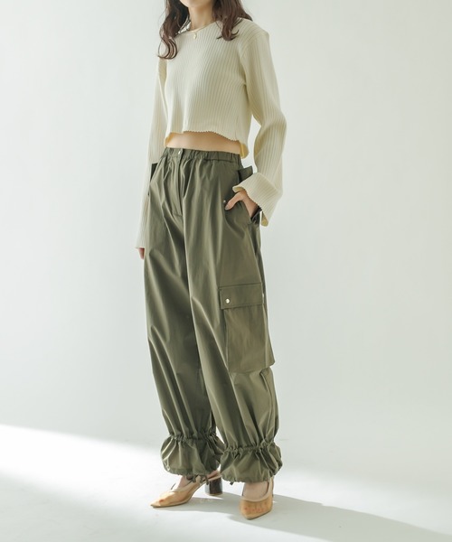 mystic(ミスティック)の「BIGBILL別注 フライトパンツ(その他パンツ・レディース・ベージュ/カーキ・FREE)」の6枚目の写真