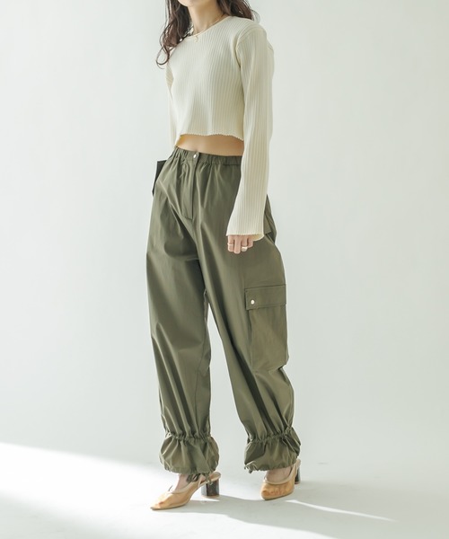 mystic(ミスティック)の「BIGBILL別注 フライトパンツ(その他パンツ・レディース・ベージュ/カーキ・FREE)」の7枚目の写真