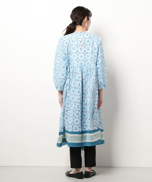 チャイハネ（チャイハネ）の「【チャイハネ】ブローアカシュクールカーディガン（カーディガン/ボレロ・レディース・ホワイト/パープル/イエロー/ブルー・FREE）」の6枚目の写真