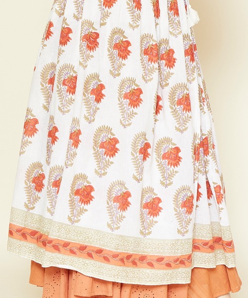 チャイハネ（チャイハネ）の「【チャイハネ】ブローアカシュクールカーディガン（カーディガン/ボレロ・レディース・ホワイト/パープル/イエロー/ブルー・FREE）」の12枚目の写真