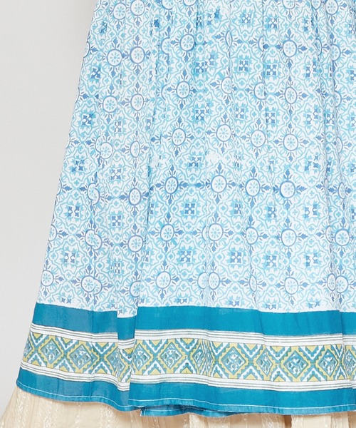 チャイハネ（チャイハネ）の「【チャイハネ】ブローアカシュクールカーディガン（カーディガン/ボレロ・レディース・ホワイト/パープル/イエロー/ブルー・FREE）」の14枚目の写真