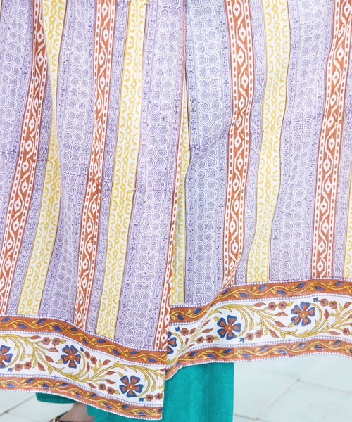 チャイハネ（チャイハネ）の「【チャイハネ】ブローアカシュクールカーディガン（カーディガン/ボレロ・レディース・ホワイト/パープル/イエロー/ブルー・FREE）」の15枚目の写真