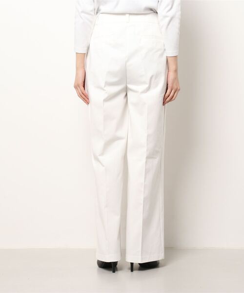 Q(キュー)の「センタープレスストレートパンツ(その他パンツ・レディース・アイボリー/ベビーピンク・MEDIUM/SMALL)」の10枚目の写真