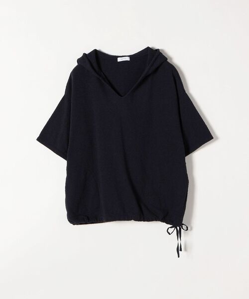 SHIPS any(シップス エニィ)の「SHIPS any:〈ウォッシャブル〉ブークレ フーディー プルオーバー◇(Tシャツ/カットソー・レディース・ブラック/ネイビー・ONE SIZE)」の20枚目の写真