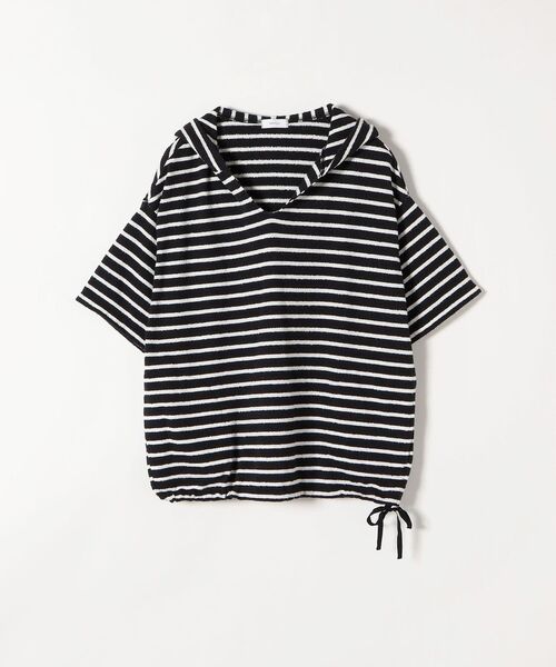 SHIPS any(シップス エニィ)の「SHIPS any:〈ウォッシャブル〉ブークレ フーディー プルオーバー◇(Tシャツ/カットソー・レディース・ブラック/ネイビー・ONE SIZE)」の13枚目の写真