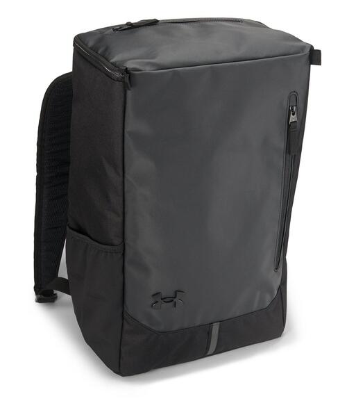 UNDER ARMOUR(アンダーアーマー)の「UAクール ターポリン バックパック3.0 27L(トレーニング/メンズ/レディース)(バックパック/リュック・レディース・ブラック×ライム/ブラック・ONESIZE)」の3枚目の写真