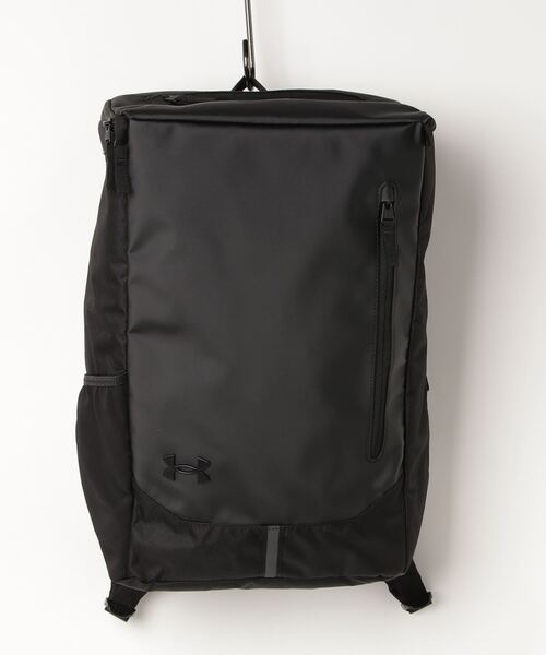 UNDER ARMOUR(アンダーアーマー)の「UAクール ターポリン バックパック3.0 27L(トレーニング/メンズ/レディース)(バックパック/リュック・レディース・ブラック×ライム/ブラック・ONESIZE)」の8枚目の写真