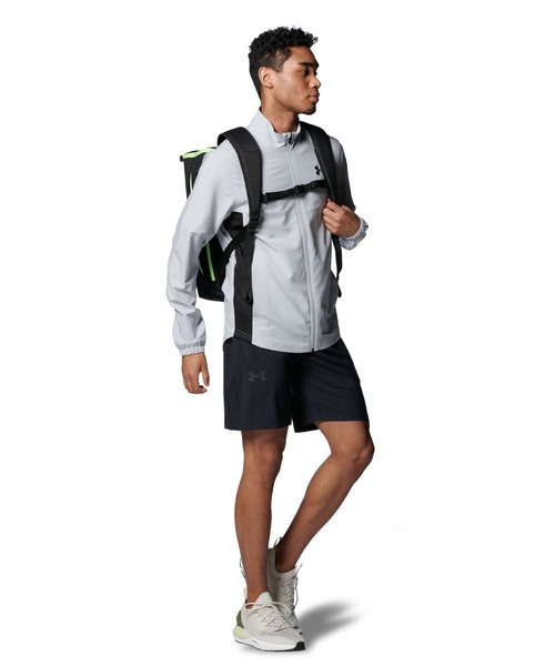 UNDER ARMOUR(アンダーアーマー)の「UAクール ターポリン バックパック3.0 27L(トレーニング/メンズ/レディース)(バックパック/リュック・レディース・ブラック×ライム/ブラック・ONESIZE)」の18枚目の写真