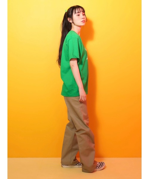 Green　Parks（グリーンパークス）の「■STRANGER THINGS HAWKINS T（Tシャツ/カットソー・レディース・グリーン・FREE）」の8枚目の写真