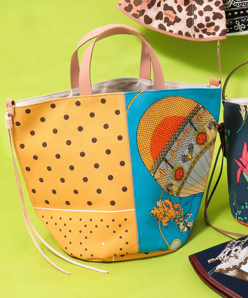 manipuri（マニプリ）の「【manipuri/ マニプリ】◇【WEB限定】 バケツトートM（トートバッグ・レディース・イエロー系その他3/ベージュ系その他3・FREE）」の3枚目の写真