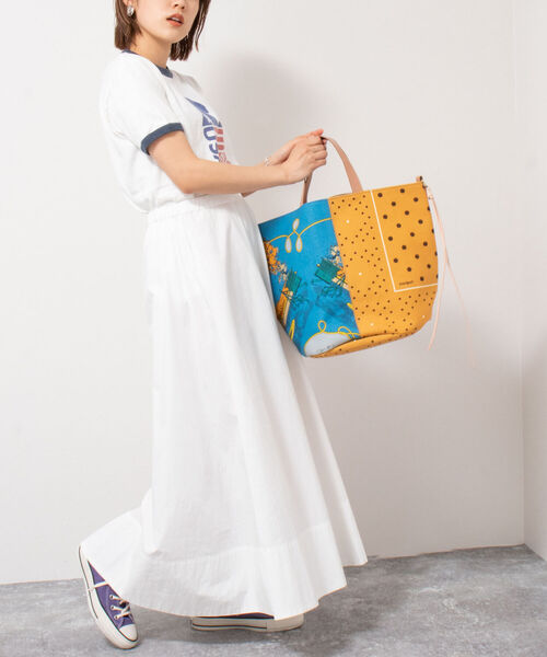 manipuri（マニプリ）の「【manipuri/ マニプリ】◇【WEB限定】 バケツトートM（トートバッグ・レディース・イエロー系その他3/ベージュ系その他3・FREE）」の12枚目の写真