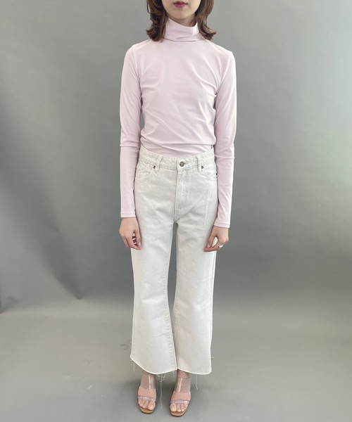 ROLLA'S（ローラス）の「【ROLLAS/ローラス】クロップフレアデニム（デニムパンツ・レディース・アイボリー・25/26/27）」の22枚目の写真