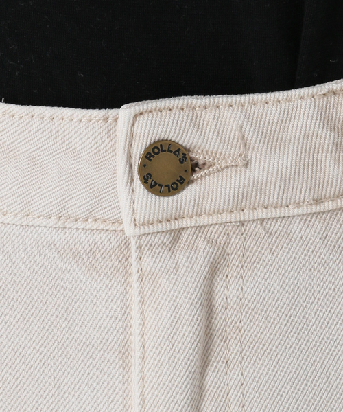 ROLLA'S（ローラス）の「【ROLLAS/ローラス】クロップフレアデニム（デニムパンツ・レディース・アイボリー・25/26/27）」の12枚目の写真