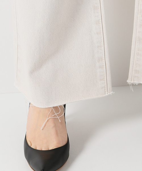 ROLLA'S（ローラス）の「【ROLLAS/ローラス】クロップフレアデニム（デニムパンツ・レディース・アイボリー・25/26/27）」の13枚目の写真