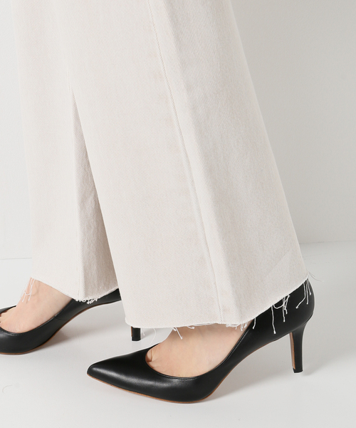 ROLLA'S（ローラス）の「【ROLLAS/ローラス】クロップフレアデニム（デニムパンツ・レディース・アイボリー・25/26/27）」の14枚目の写真