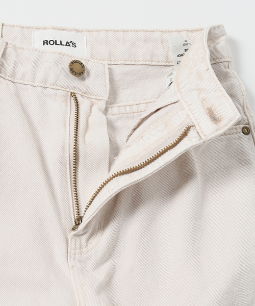 ROLLA'S（ローラス）の「【ROLLAS/ローラス】クロップフレアデニム（デニムパンツ・レディース・アイボリー・25/26/27）」の16枚目の写真