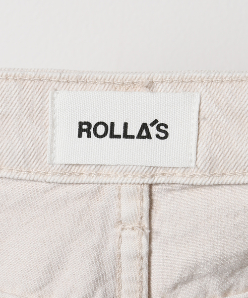 ROLLA'S（ローラス）の「【ROLLAS/ローラス】クロップフレアデニム（デニムパンツ・レディース・アイボリー・25/26/27）」の18枚目の写真