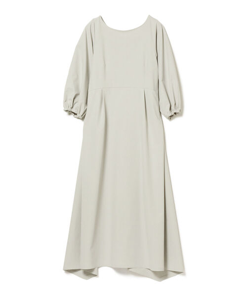 新品 Demi-Luxe フレアワンピース ネイビー サイズ38*FD1102 Demi-Luxe BEAMS（デミルクス ビームス）の「Demi-Luxe BEAMS