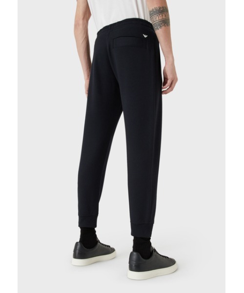 EMPORIO ARMANI(エンポリオアルマーニ)の「【エンポリオ アルマーニ】ジョガーパンツ モダール混紡スウェット素材(スウェットパンツ・メンズ・ブラック/ネイビー/ホワイト系その他・MEDIUM/SMALL/LARGE/X-LARGE/X-SMALL/XX-LARGE/XX-SMALL)」の6枚目の写真