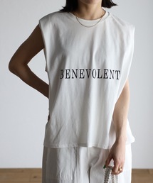 ap retro | 肩タックロゴプリントTEE(Tシャツ/カットソー)