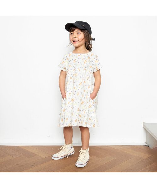 BREEZE（ブリーズ）の「バックリボンキャップ（キャップ・キッズ・インディゴブルー/チャコール/ラベンダー/ベージュ・50/58/54）」の10枚目の写真