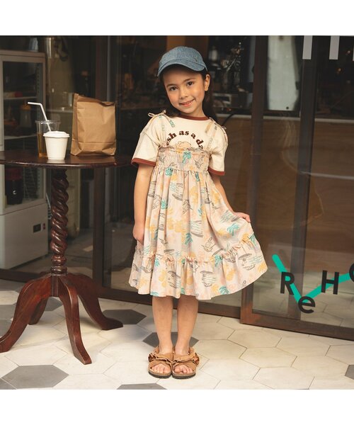 BREEZE（ブリーズ）の「バックリボンキャップ（キャップ・キッズ・インディゴブルー/チャコール/ラベンダー/ベージュ・50/58/54）」の12枚目の写真