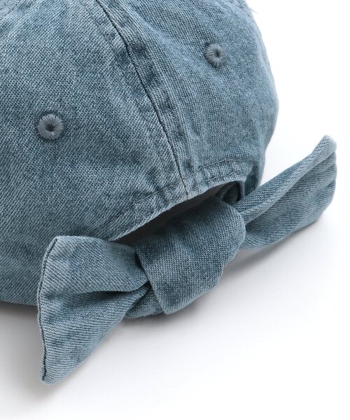 BREEZE（ブリーズ）の「バックリボンキャップ（キャップ・キッズ・インディゴブルー/チャコール/ラベンダー/ベージュ・50/58/54）」の15枚目の写真