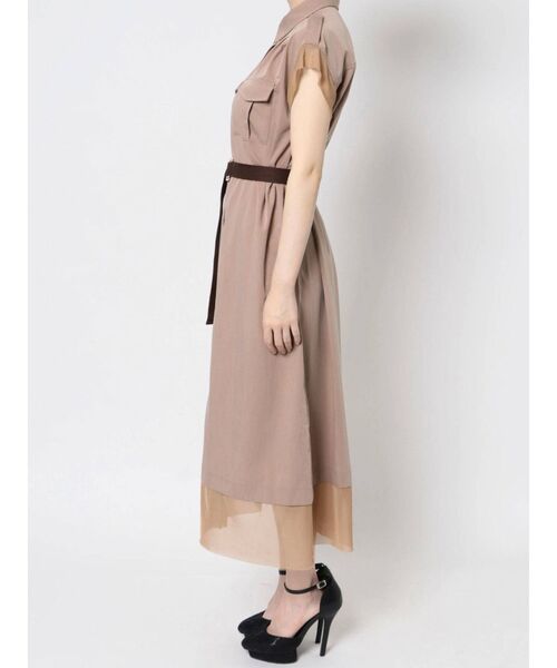 RESEXXY（リゼクシー）の「【m】チュールロングワンピース（ワンピース・レディース・ブラック/ベージュ/イエロー・FREE）」の12枚目の写真