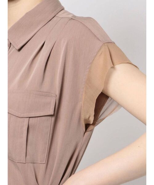 RESEXXY（リゼクシー）の「【m】チュールロングワンピース（ワンピース・レディース・ブラック/ベージュ/イエロー・FREE）」の15枚目の写真