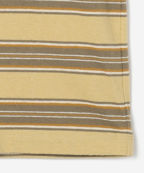 UNFIL（アンフィル）の「unfil | ボーダーノースリーブTシャツ WOMEN（Tシャツ/カットソー・レディース・イエロー系その他/ホワイト系その他5・0）」の16枚目の写真