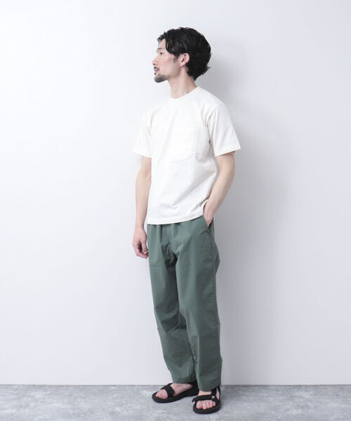 NANGA(ナンガ)の「【NANGA/ナンガ】別注ロゴプリントTシャツ バックプリント(Tシャツ/カットソー・メンズ・ホワイト/キャメル/ネイビー・M/L)」の9枚目の写真