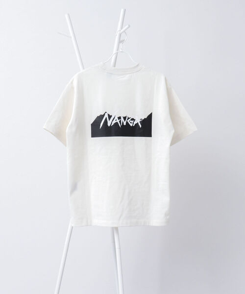 NANGA(ナンガ)の「【NANGA/ナンガ】別注ロゴプリントTシャツ バックプリント(Tシャツ/カットソー・メンズ・ホワイト/キャメル/ネイビー・M/L)」の11枚目の写真