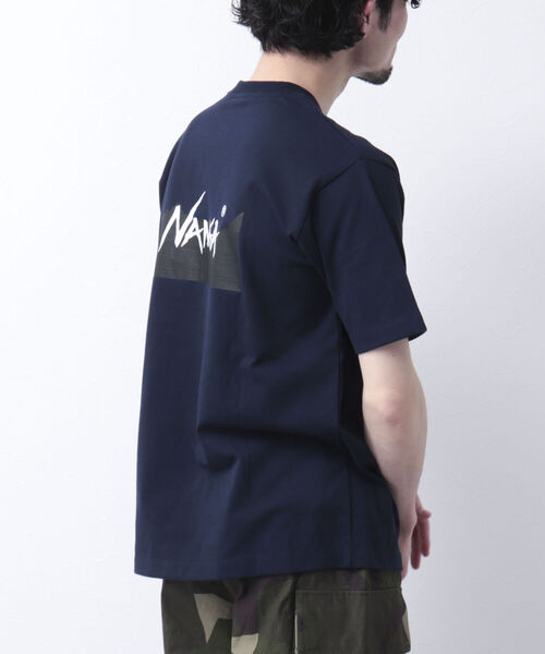 NANGA(ナンガ)の「【NANGA/ナンガ】別注ロゴプリントTシャツ バックプリント(Tシャツ/カットソー・メンズ・ホワイト/キャメル/ネイビー・M/L)」の14枚目の写真