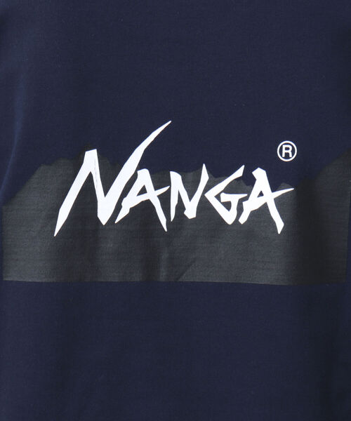 NANGA(ナンガ)の「【NANGA/ナンガ】別注ロゴプリントTシャツ バックプリント(Tシャツ/カットソー・メンズ・ホワイト/キャメル/ネイビー・M/L)」の18枚目の写真