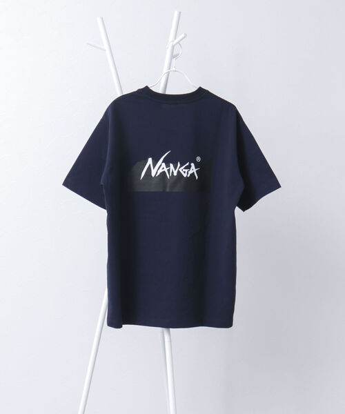 NANGA(ナンガ)の「【NANGA/ナンガ】別注ロゴプリントTシャツ バックプリント(Tシャツ/カットソー・メンズ・ホワイト/キャメル/ネイビー・M/L)」の19枚目の写真