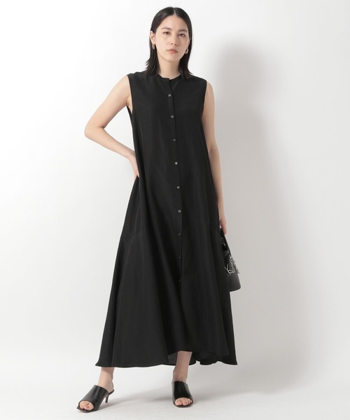 Chaos（カオス）の「Chaos(カオス)/ブリージアノースリーブワンピース（ワンピース・レディース・キャメル/ブラック・FREE）」の13枚目の写真