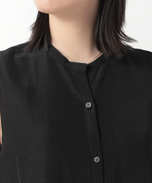 Chaos（カオス）の「Chaos(カオス)/ブリージアノースリーブワンピース（ワンピース・レディース・キャメル/ブラック・FREE）」の10枚目の写真