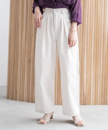 mysty woman | ボリュームタックワイドパンツ 285930(その他パンツ)